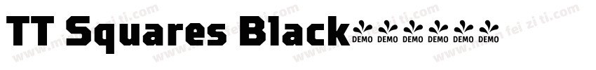TT Squares Black字体转换